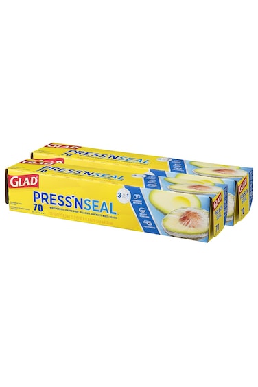 Press'n Seal Food Plastic Wrap, 70 Square Foot Roll, 2 pack