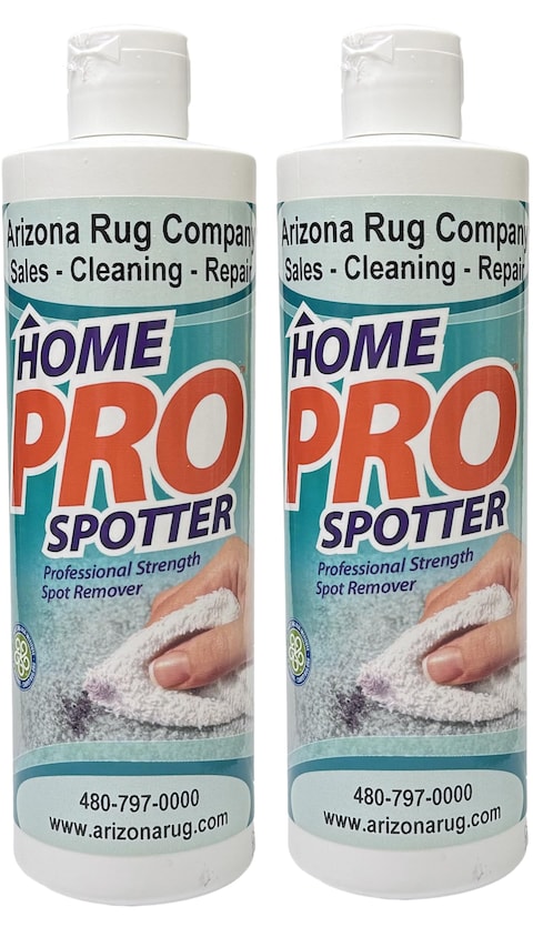 Stain and Spot Remover - Stain Remover for Clothes, Laundry, Carpets, Mattress &amp; Upholstery, Removes Pet Stains, Urine, Odors, Red Wine, Grease, Ink &amp; Coffee - Home Pro Spotter, 12 FL OZ (2-pack)
