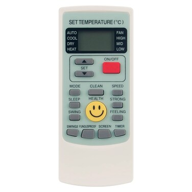 YKR-H/209E Replacement Remote fit for AUX Air Conditioner Universal AC Remote Control AC A/C Remote Control