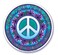 Mandala Arts 2-sided Window Stickers "Signs of Peace