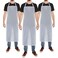 3 Pieces Heavy Duty Transparent PVC Waterproof Aprons Unisex 47 Inches Clear Plastic Aprons Vinyl Aprons for Dishwashing Cooking Cleaning Butcher Work