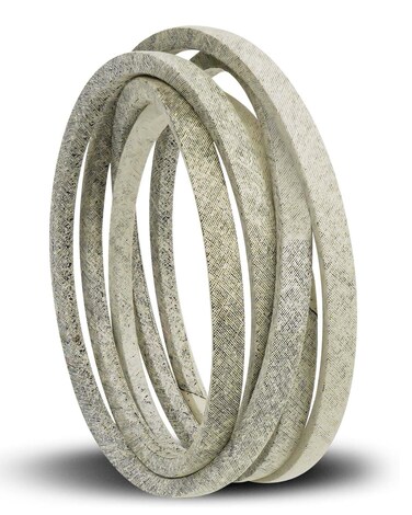 Deck Belt 1/2" x 151" Fit for Snapper 5023256 5023256SM John Deere M152398 Ferris 23256, Lawn Mower Drive Belt Made with Kevlar