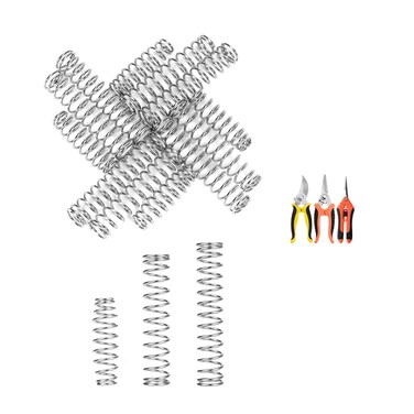 Adiyer 15pcs Pruner Replacement Springs for Pruners, Pruning Shears Springs Trimming Scissors Springs Gardening Springs Pruner Replacement Springs (15pcs springs mixed)