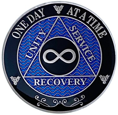 AA Infinity Medallion, Alcoholics Anonymous Infinity Coin