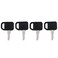 DVPARTS 4X Equipment Key #AM125504 Compatible with John Deere Z225 Z235 Z245 Z255 Z335E Z335M Z345M Z345R Z355E Z355R Z375R Z425 Z435 Z445 Z465 Z510A Z520A Z535R Z540M Z540R Z625 Z645 Z655 Z665