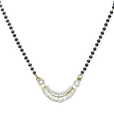 Generic Traditional short Elegant Stylish Party &amp; Casual Wear Mangalsutra for Women Gifts for Women Valentines Gift., heart shaped