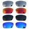 Acefrog 4 Pairs Polarized Replacement Lenses for Oakley Fives Squared OO9238 Sunglasses, Perfectly Fit, Shatterproof, Anti-scratch, Value Pack