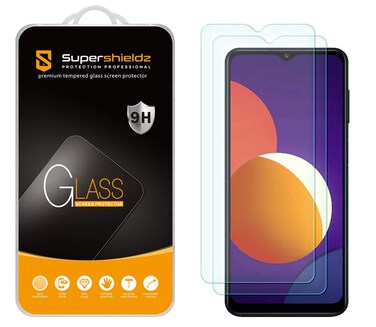 Supershieldz (2 Pack) Designed for Samsung Galaxy M12 Tempered Glass Screen Protector, Anti Scratch, Bubble Free