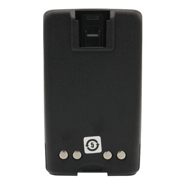 GoodQbuy 1800mAh 7.2V Ni-MH Replacement Two-Way Radio Battery is Compatible with Motorola Mag One BPR40 A8 PMNN4071 PMNN4071A PMNN4071AR + Belt Clip