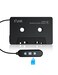 Elook Cassette to Bluetooth Adapter for Car with Micro SD Card Support/Hands-Free Call, 5.1 Bluetooth Cassette Receiver, Black