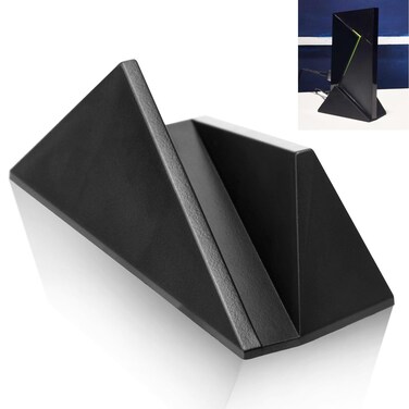 Vertical Stand Organizer Compatible with Nvidia Shield Android TV (2017 &amp; 2019 Pro Models), Durable Composite for Nvidia Shield TV Mount