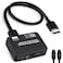 4K@60Hz HDMI 2.0b Audio Extractor Converter, HDMI to HDMI ARC + Optical Toslink SPDIF + 3.5mm Stereo Audio Out, HDMI Audio Splitter Adapter Support HDCP2.2 Digital PCM DTS 5.1, Optical Cable Included