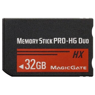 32GB High Speed Memory Stick Pro-HG Duo (MS-HX32A) for PSP Accessories/Camera Memory Card