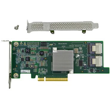 KCMconmey LSI 9207-8i Controller HBA Card, LSI 2308 SATA SAS Host Bus Adapter. 2 * SFF-8087 Internal 6Gbps, PCI-e 3.0 x8. IT Mode Firmware. Non RAID.