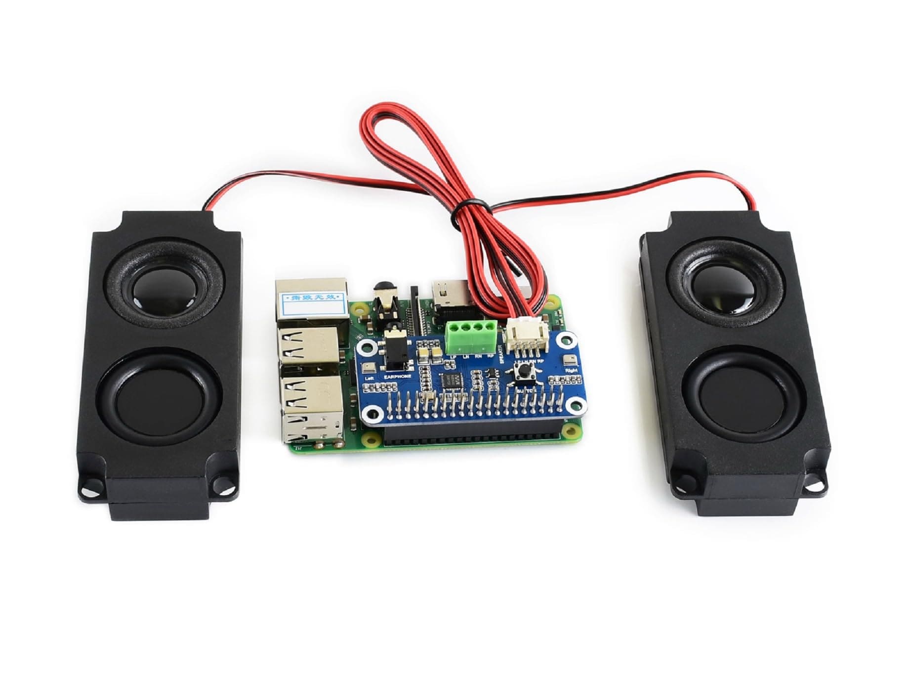 wonrabai Wonrabai WM8960 hi-fi Sound Card Hat For Raspberry Pi
