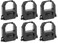 (6 Pack) Replacement Ribbon Fits Amano PIX and TCX Time Clocks, All Models, Black Ink