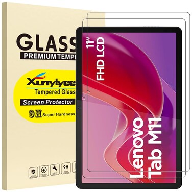 XunyLyee 2-Pack, Screen Protector for Lenovo Tab M11/ Tab K11 LTE 2024 11 inch Tempered Glass Film