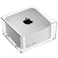 CaSZLUTION Acrylic Desktop Stand for Apple Mac Studio, Stand Holder Compatible with Mac Studio M1, Mac Mini M1 M2 2010-2023 (Clear)