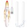Toy Heating Stick LED Indicator Light Heating Meat Stick Multi-function USB Hand Warmer 42℃ Auto Control Quick Heating Portable Carry Outdoor Heating Tea/Coffee/Water + 2 Pieces Drying Stick Dryer