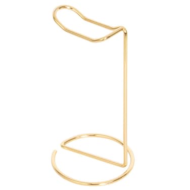 Headphone Stand Metal Headset Holder Earphone Display Rack Hanger for Table Desk Orgnizer, 1 Pack (Gold)