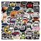PVC Sticker Pack for Off-Roading, Jeeping Stickers. Vinyl Stickers for Laptop, Water Bottle, Adventure 4x4 Stickers. 50 Pack Stickers for Car Lovers. Waterproof, UV Resistant Mixed Stickers.