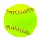 Softball Sports Fan Full Color - 5" Vinyl Decal for Car, Laptop