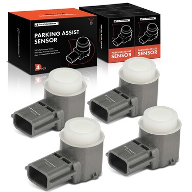 A-Premium 4-PC Reverse Backup Parking Assist Sensor Compatible with Select Nissan and Infiniti Models - Altima 2015-2018, Maxima 2016-2018, QX60, Q50, QX80, QX50, Q60, Q70, Q70L, Replace# 25994EZ01B