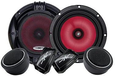 Pair - SoundXtreme 1000W 6.5-Inch 2-Way Car Audio Component Speaker System 6-1/2in Car Audio Speaker for Car, ATV, RV, Motorcycle, Boat