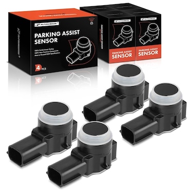 A-Premium 4-PC Reverse Backup Parking Assist Sensor Compatible with Select Ram &amp; Jeep &amp; Chrysler &amp; Dodge Models - 1500 2023, Grand Cherokee 2016-2023, Cherokee, 200, Durango, Dart, Replace# 1TK84WS2AA