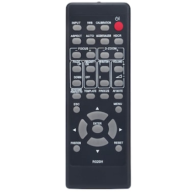 R020H Sub R020F Replacement Remote Control Fit for Hitachi Projector MC-AW3506 MC-AW3006 MC-AX3506 MC-AX3006 CP-TW2503 CP-TW3003 CP-AW3506 CP-AX2503 CP-AX3003 CP-AX3503 CP-AW2503 CP-AW3003 CP-AX2505