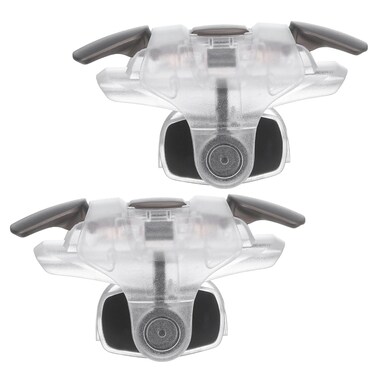 MECCANIXITY Gaming Trigger Mobile Game Controller 3rd Double Side Fire Keys Shooter Sensitive Clear for 4.7-6.5 Inch Cell Phone