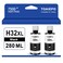 TOAIEPO 32XL Refill Ink Bottles Replacement for Smart Tank 5101 5102 6001 7001 7002 7301 7602 Plus 651 551 Ink Tank Printer