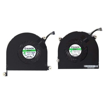 Willhom Laptop CPU Cooling Cooler Fan Left Right Replacement for MacBook Pro 17" A1297 2009 2010 2011 MB604 MC226 MC024 MC725 MD311