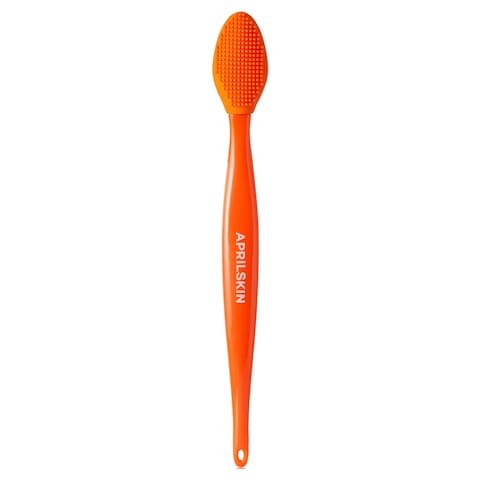 APRILSKIN Pore Cleansing Facial Silicone Brush   for Blackheads Removal &amp; Face Scrubber   Gentle Exfoliation   Deep Pore Cleaning Massager   Pairs with Aprilskin&#39;s Carrotene Cleansing Balm
