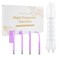 High Frequency Facial Wand,Portable Handheld High-Frequency Facial with 4 Argon Sticks - Violet (4 Violet Tubes)