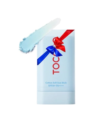 𝓣𝓸𝓬𝓸𝓫𝓸 Cotton Soft Sun Stick SPF50+ PA++++ - 19g - Lightweight Sunscreen Stick for Face   𝓣𝓸𝓬𝓸𝓫𝓸 𝓢𝓾𝓷𝓼𝓬𝓻𝓮𝓮𝓷 𝓼𝓽𝓲𝓬𝓴   Hydrating Formula   Korean Sunscreen