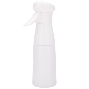 BARBERPLAN Barber Spray Bottle, BPA Free Hair Spray Water Bottle Mist Sprayer Fine Bottle for Curly Hair Hairstyling Skin Care Gardening Cleaning Plants (200ml, White)