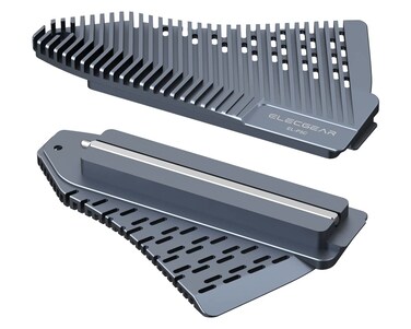 ElecGear PS5 NVMe SSD Heatsink, EL-P5C Heat Pipe + Solid Aluminum Cooler for PlayStation 5 Internal PCIe M.2 NVMe 4.0 Gen4 Gaming Memory, Thermal Pads and Re-Designed SSD Mounting Post Kit