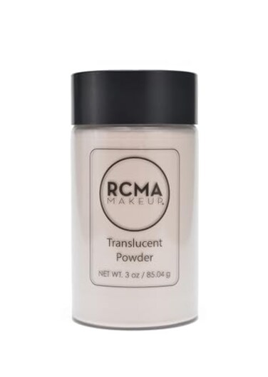 RCMA   Translucent Loose Powder   Flawless Finish   Professional Makeup   Setting Powder   All Skin Types   3oz Bottle
