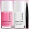 Liquid Latex for Nails, DRMODE Nail Latex Tape Peel Off Fast Drying Nail Polish Barrier, Nail Cuticle Guard Protector for Fingers Nail Stamping with Tweezers for Nail Art