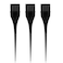 Hair Dye Brush, 3 Pcs Black Hair Color Brush, Color Brushes for Hair Stylist, Hair Color Applicator Brush Hair Dying Brush Set Hair Salon Supplies Color Tint Brushes for Salon Use Home DIY Dyeing