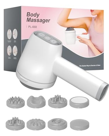 Body Sculpting Machine - Rechargeable Cellulite Massager with 5 Models &amp; 6 Speeds, Beauty Sculpt Massager Christmas Gifts for Women Wife Girlfriend Sister He