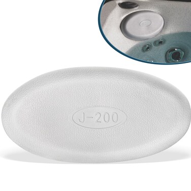 2472-828 Gray Snap in Pillow for Jacuzzi 2008 to Current J-200 Series Spas &amp; Select J-100 Model, Replace Part Number 6455-457