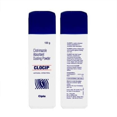 Generic Clocip Cipla Dusting Powder (75 Gm) (Pack Of 2, 100G)
