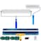 Self Levelling Cement Tools Epoxy Flooring Kit for Concrete Epoxy Paint Roller Kit Floor Painting Spike Shoes (13mm Needle Length)