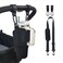 UXIETIN Stroller Cup Holder Compatible with Stanley,Stroller Cup Holder with Adjustable Strap and Pouch Taking Everywhere,Accessories for 30/40oz Stanley Cup