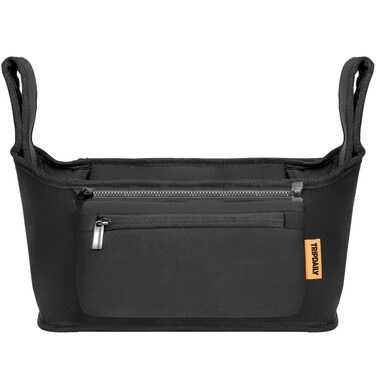 TRIPDAILY Stroller Organizer, Non Slip Straps Stroller With Insulated Cup Holder Fits for UPPABABY, Detachable Bag for Phone, Stroller Organizer Bag Compatible with Various Brands of Stroller