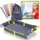 Ha&amp;Da Foldable Kids and Adults Travel Tray Cover for Airplane Tray Table - Play Space and Snack Desk for Airplane Travel. Toddlers and Children, Unisex - Compact Light Portable