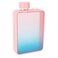 Thin Water Bottle Recyclable 300ml Food Grade Flat Water Bottle Leakproof Camping,Slim Water Bottle Flat Water Bottle For Purse(Gradient )