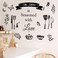 Wall Stickers Kitchen Quotes This is Seasoned with Love Kitchen Wall Decals Wall Arts Stickers Wall Decor for Dining Room Home Office School Coffee Shop